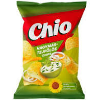 Chio chips hagymás-tejfölös 130g