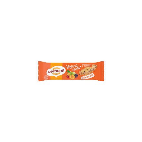 Cerbona szelet 20g/Gyümölcsös