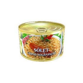 Menü Készételek 400g sólet csípős kolbásszal