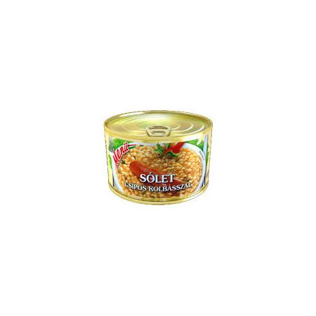 Menü Készételek 400g sólet csípős kolbásszal