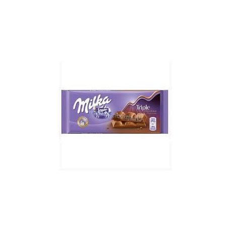 Milka (Kicsi) Triple choco 90g