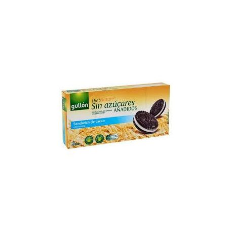 Gullon Kakaós keksz krém töltelékkel 210g