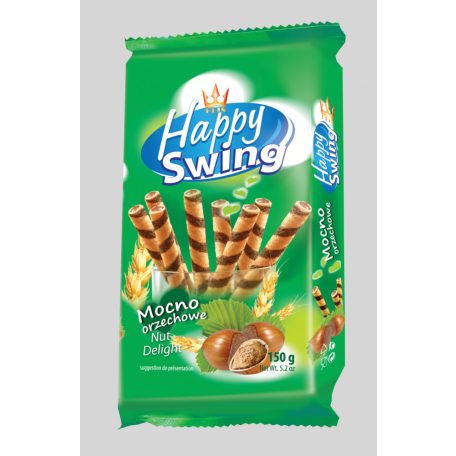 Happy Swing mogyorós ostyarúd 150g