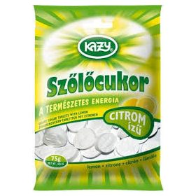Kazy Szőlőcukor 75g Citrom