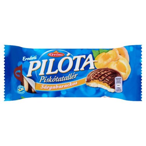 Pilóta piskótatallér 147g/Barack