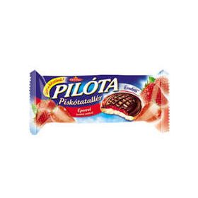 Pilóta piskótatallér 147g/Eper