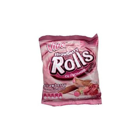 Viva Rolls 100g-Eper