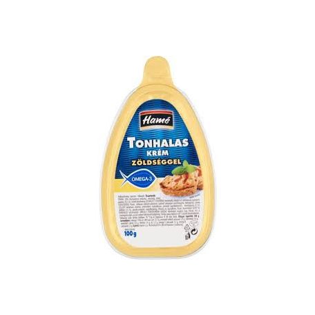 Hamé Tonhalas krém 100g-Zöldséggel
