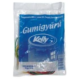 Kelly gumigyűrű 10g színes