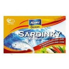 Hamé Szardínia 125g/chili