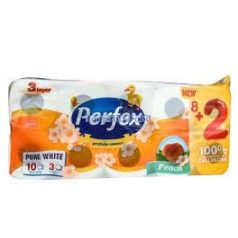 Perfex 8+2 eü papír 3R 120lap parfüm/kamilla