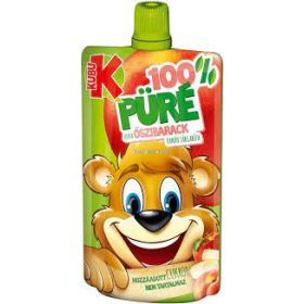 Kubu püré 100g/őszibarack