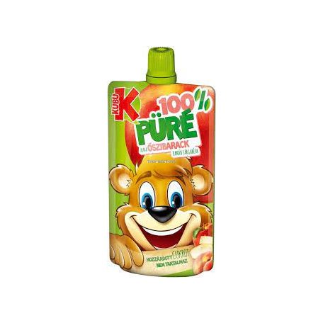 Kubu püré 100g/őszibarack