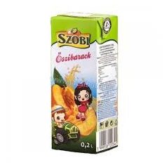 Szobi üdítő 0,2 liter Barack