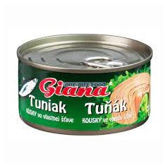 Giana tonhal 185g Saját lében