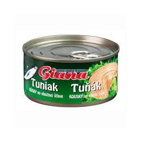 Giana tonhal 185g Saját lében