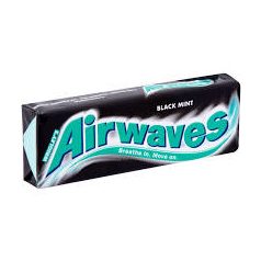Airwaves rágó 14g/Black/