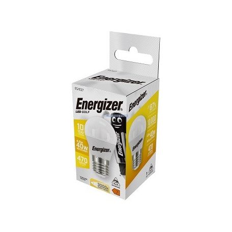 Energizer Led E27(40W)gömb/meleg