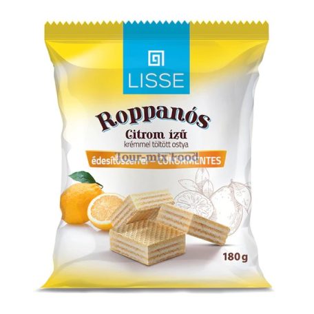 Lissé nápolyi Cuk.Nélk.180g/Citromos