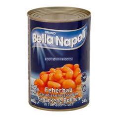 Bella napoli paradicsomos bab 400g