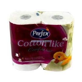 Perfex COTTON eü papír 4db-os/3rétegű