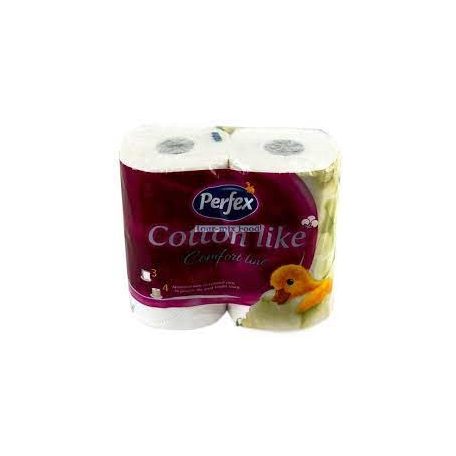 Perfex COTTON eü papír 4db-os/3rétegű