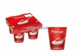 Pascual Joghurt eper 4x125g