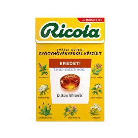 Ricola Málna Citromfű 40g
