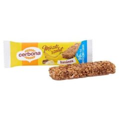 Cerbona szelet 20g/Banán