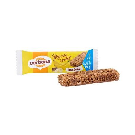 Cerbona szelet 20g/Banán