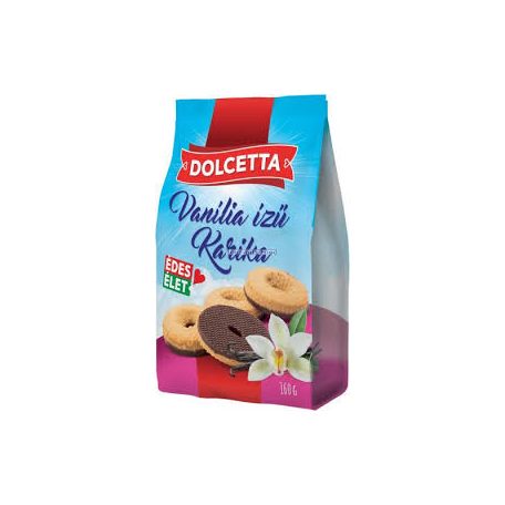 Dolcetta Vaníliás karika 160g