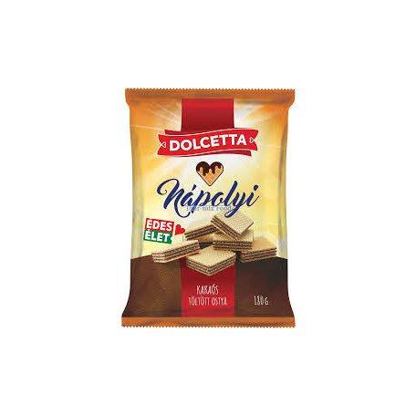 Dolcetta Nápolyi 180g/Kakaós
