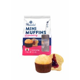 Mandul Mini Muffins 200g/Eper