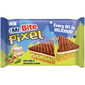 Mr.Bite PIXEL ostya 28g/Pisztácia
