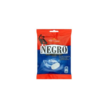 Negro cukorka 79g Extra erős