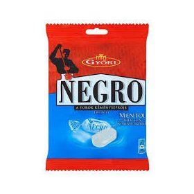 Negro cukorka 79g Mentol
