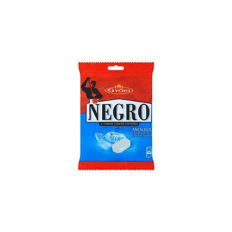 Negro cukorka 79g Mentol