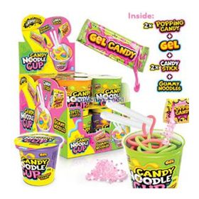 JohnyBee Candy noodle cup 65g