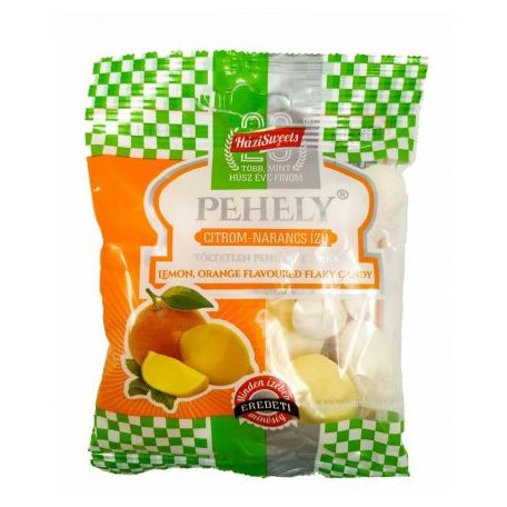 Pehely cukorka 70g Citrom