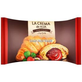 LaCrema tölt.croissant 65g/Eper