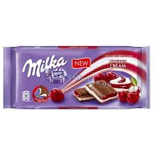 Milka 80-100g/Cherry/